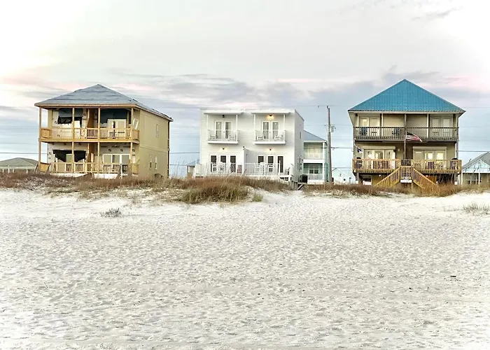 Beachfront Duplex Heated Pool Sleeps 27