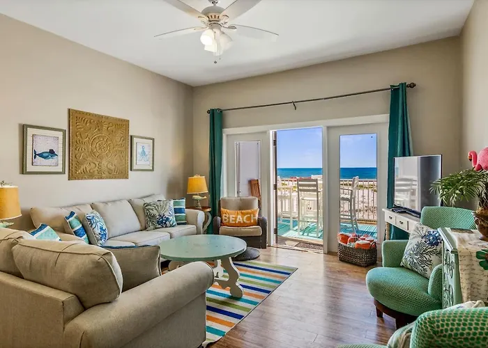Beachfront Duplex Heated Pool Sleeps 27 * Gulf Shores