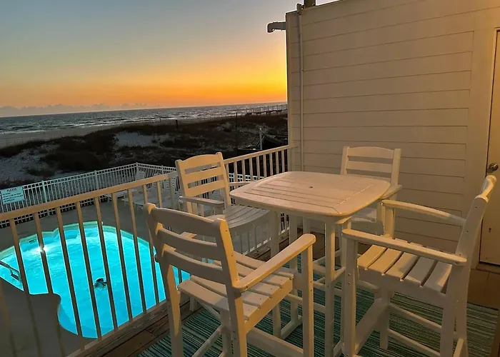 Beachfront Duplex Heated Pool Sleeps 27