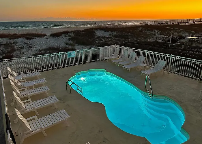 Holiday home Beachfront Duplex Heated Pool Sleeps 27 Gulf Shores
