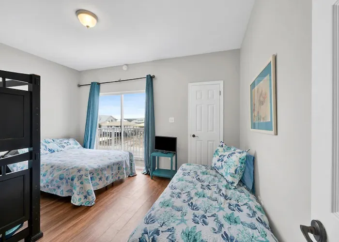 Beachfront Duplex Heated Pool Sleeps 27